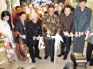 Pameran Tunggal Maestro Seni Lukis Srihadi Soedarsono Diresmikan