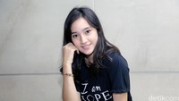 Tatjana saat berkunjung ke kantor detikcom di kawasan Buncit, Jakarta Selatan, Kamis (11/2/2016).