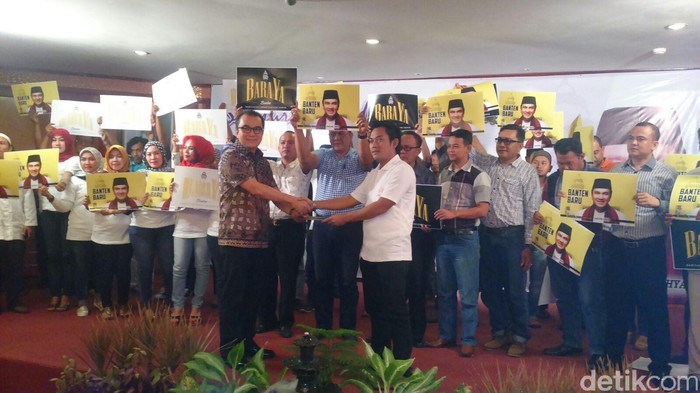 Ratusan Pemuda Deklarasi Dukung Tantowi Yahya di Pilgub Banten 2017