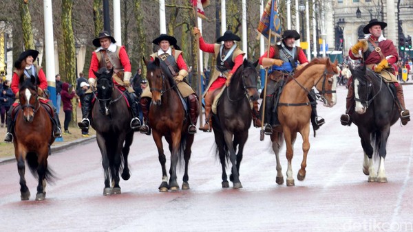 Parade Komunitas Perang Sipil Inggris