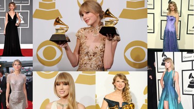 Pesona Taylor Swift di Grammy Awards dari Tahun ke Tahun