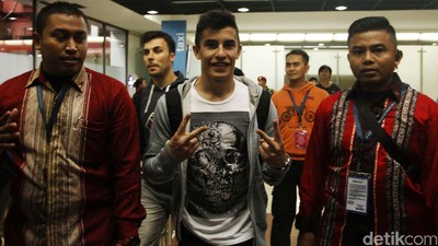 Marquez Tiba di Indonesia