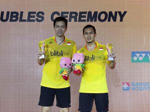 Hendra/Ahsan Menangi Gelar Pertama Tahun Ini