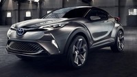 Toyota C-HR dalam wujud konsep dua tahun lalu. (dok Toyota)