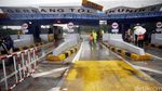 Penampakan Gerbang Tol Cikunir 2 yang Roboh