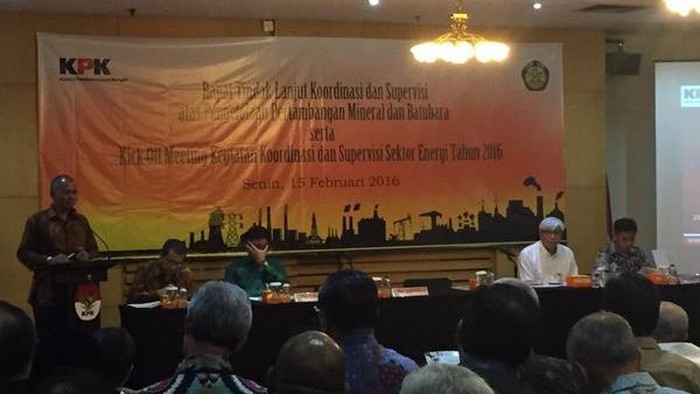 Tjahjo Kumolo, Sudirman Said dan Para Gubernur Rapat soal Minerba di KPK