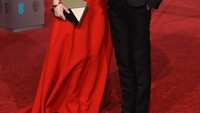 Eddie Redmayne dan istrinya, Hannah Bagshawe. Ian Gavan/Getty Images/detikFoto.