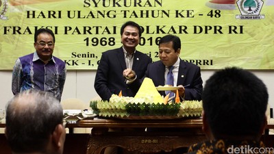 Syukuran HUT Fraksi Golkar