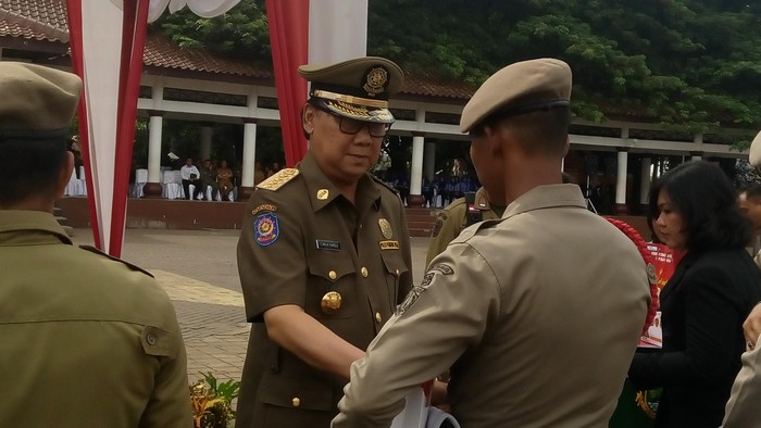 Pimpin Apel Satpol PP di Serang, Mendagri Ingatkan Bahaya Radikalisme