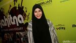 Hamil Tua, Zaskia Mecca Tetap Eksis Nonton Konser