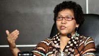 Wakil Ketua Komnas HAM Siti Noor Laila memberikan keterangan terkait rencana penerbitan Peraturan Pemerintah Pengganti Undang-Undang (Perppu) tentang hukuman kebiri.