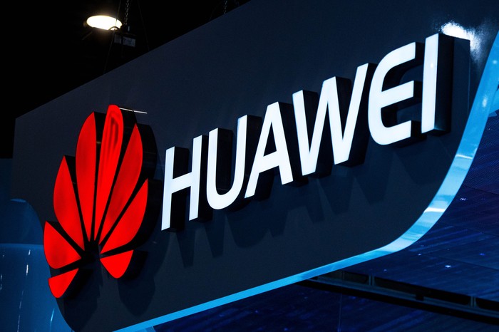 Logo Huawei. Foto: Gettyimages Logo Huawei. Foto: Gettyimages