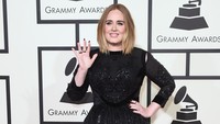 Rambutnya juga ditata dengan sederhana. Jason Merritt/Getty Images for NARAS/detikFoto.