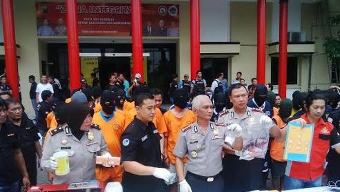 12 Hari, 76 Kasus Narkoba Diungkap Polrestabes Surabaya