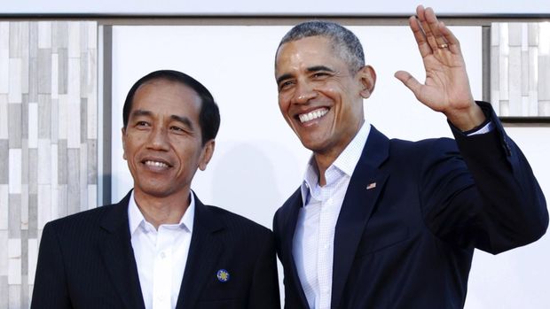Jokowi dan Obama saat di US-ASEAN Summit / 