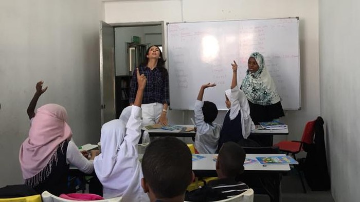 Eks Ratu Kecantikan Malaysia Jalankan Sekolah Pengungsi