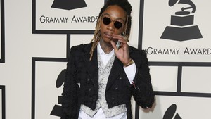 Jaksa penuntut mengatakan dari rapper itu ditemukan lebih dari 18 gram ganja. Dia juga mengonsumsi sebagian di atas panggung. Foto: REUTERS/Danny Moloshok