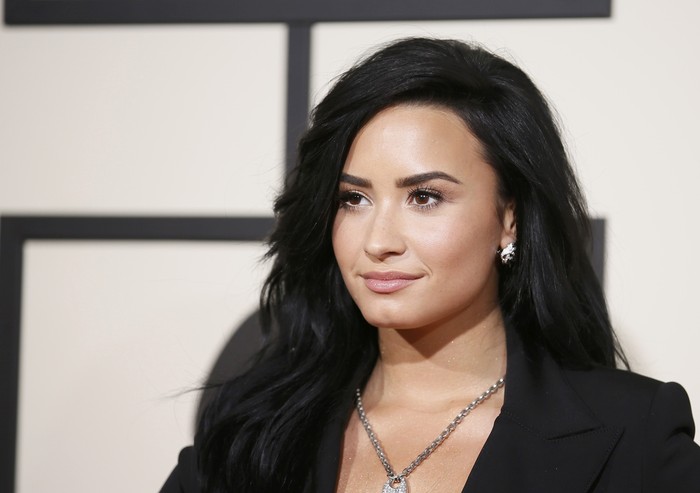 Singer Demi Lovato arrives at the 58th Grammy Awards in Los Angeles, California February 15, 2016.  REUTERS/Danny Moloshok