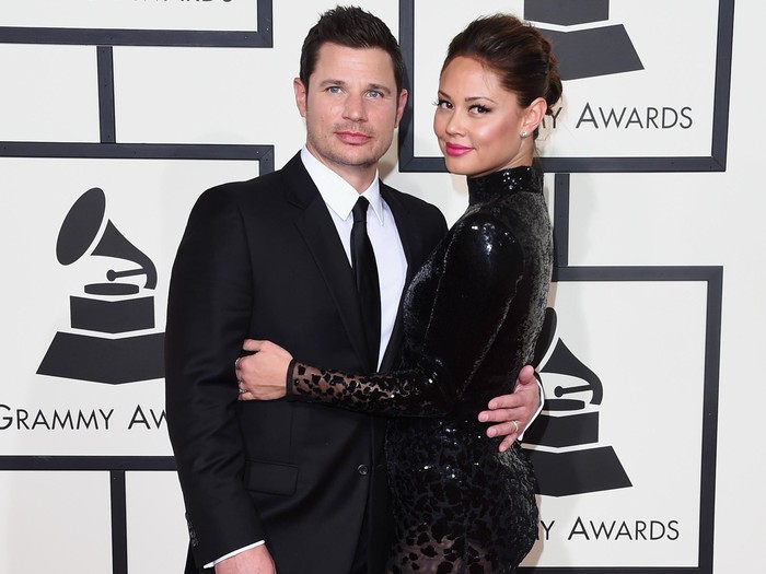 Nick Lachey LOS ANGELES, CA - FEBRUARY 15: TV personalities Nick Lachey and Vanessa Lachey attend The 58th GRAMMY Awards at Staples Center on February 15, 2016 in Los Angeles, California. (Photo by Jason Merritt/Getty Images for NARAS)