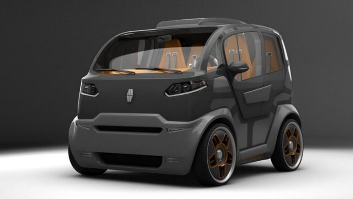 Ini Dia Rancangan City Car Pintar Karya Desainer Rusia