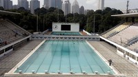 Stadion renang GBK merupakan salah satu venue yang akan direnovasi.