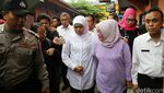 Mensos Khofifah Mengunjungi Kawasan Kalijodo