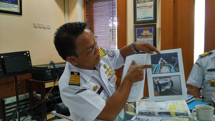 Bakamla Tangkap Kapal Pengangkut 15 Ton Ikan Berformalin
