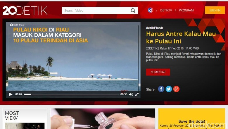 Tonton & Sebarkan Detik Ini Juga Tonton & Sebarkan Detik Ini Juga