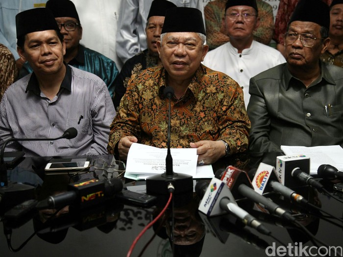 Ketua MUI Maruf Amin Dirawat di RSPON, Keluarga: Mohon Doanya Ya