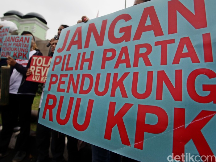 Pimpinan KPK: Alhamdulillah Sudah 3 Parpol Tolak Revisi UU KPK
