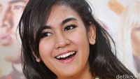 Anisa saat ditemui di acara premiere film Jagoan Instan di XXI Epicentrum, Kuningan, Jakarta Selatan, Selasa (16/2/2016). Pool/Noel/detikFoto.