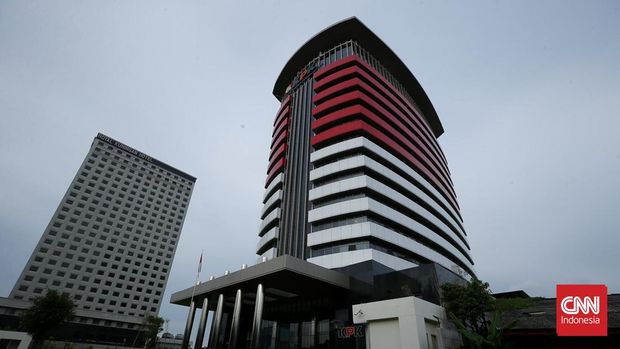 Gedung Merah-Putih Komisi Pemberantasan Korupsi (KPK), di Jakarta.