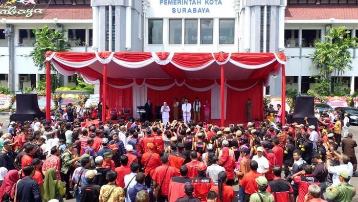 Kota Surabaya Raih Peringkat Pertama Pemerintahan Terbaik