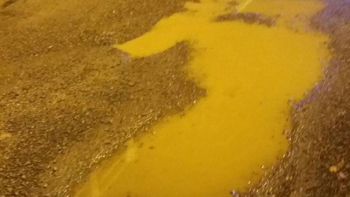 Lubang di KM 31 Tol Pasar Rebo Diperbaiki Malam ini