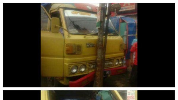 Tabrak Tiang Listrik di Jl Raya Dadap, Sopir Truk Tewas