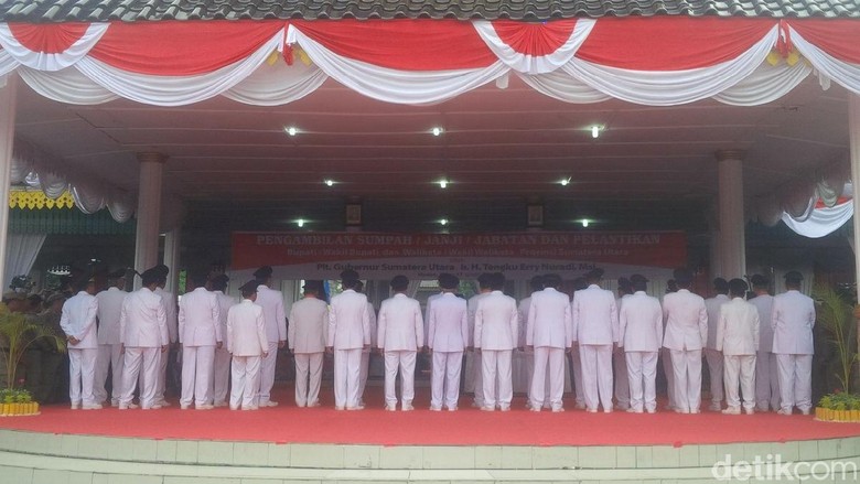 Ini 15 Kepala Daerah di Sumut yang Dilantik Hari ini Ini 15 Kepala Daerah di Sumut yang Dilantik Hari ini