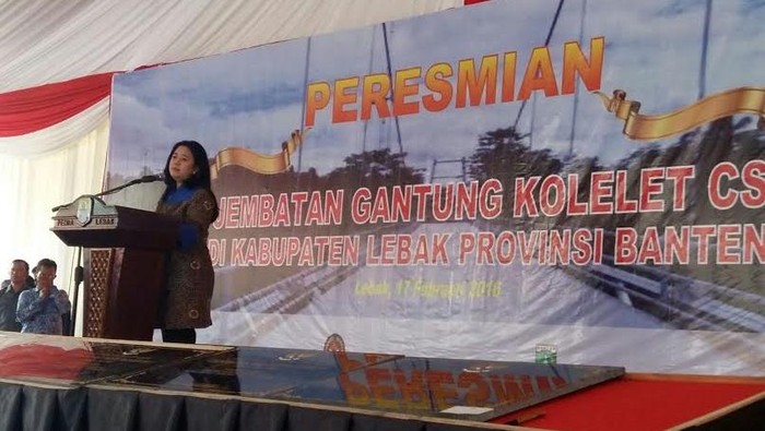 Canda Puan Blusukan ke Lebak: Datang Bukannya Dijamu, Malah Minta Jembatan