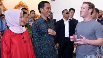 Chan Zuckerberg Initiative, organisasi filantropi milik Mark Zuckerberg bersama istri di 2015. Ketika itu, mereka menyumbangkan 99% dari USD 52 miliar keuntungan yang dimiliki.  Foto: Setpres