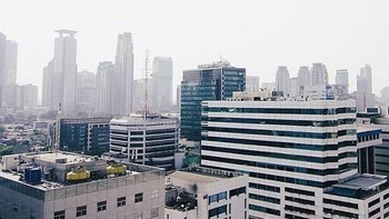 Meski selalu diwarnai kemacetan, Jakarta masih memiliki sisi keindahan. Foto: Ahmad Renaldi