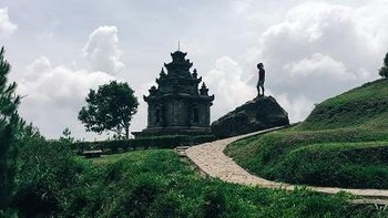 Keindahan Candi Gedong Songo di Bandungan, Semarang. Foto: Ahmad Renaldi