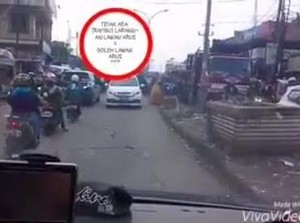 Ramai di Facebook Mobil Lawan Arus di Cibinong, Polisi: Memang Berlaku Contra Flow