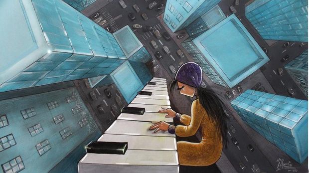 Mengenal Lebih Dekat Shamsia Hassani Si 'Banksy' Asal Afghanistan