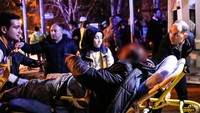  Aksi bom mobil tersebut menewaskan 28 orang. Pool/Defne Karadeniz/Getty Images.