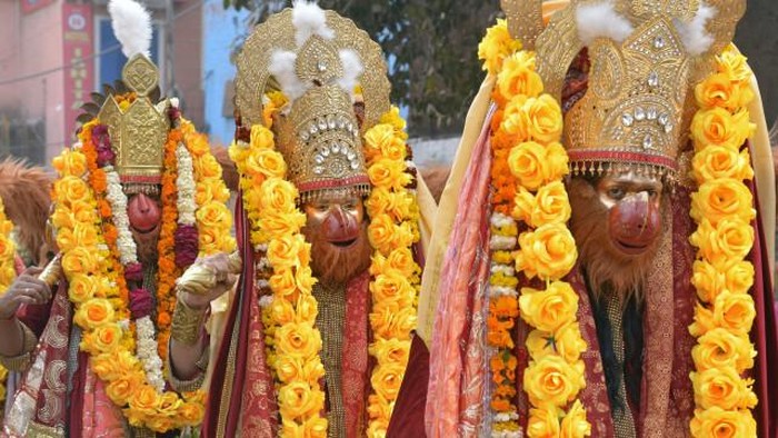 Pengadilan India Layangkan Panggilan untuk Dewa Kera Putih Hanoman
