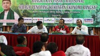 Pelantikan pengurus DPW Appsindo DKI Jakarta juga diisi dengan seminar mengenai Pasar Tradisional Dalam Pusaran Retail Modern. Pool/dok. Appsindo.