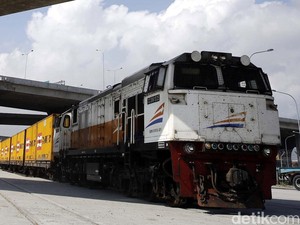 Terminal Peti Kemas Teluk Lamong akan Dilengkapi Kereta Pelabuhan