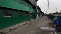 Suasana di beberapa sudut Kalijodo, Jakarta, Jumat (19/2/2016) terasa sepi.