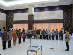5 Pejabat BRG Dilantik, Siap Normalisasi 2 Juta Hektare Lahan Gambut