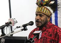 Aktivis pro kemerdekaan Papua, Benny Wenda yang kini telah menjadi warga negara Inggris