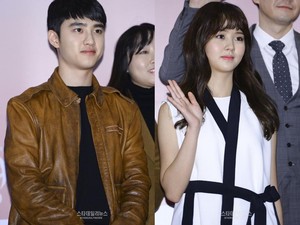 Selebriti Korea Hadiri VIP Screening Film Baru D.O EXO dan Kim So Hyun